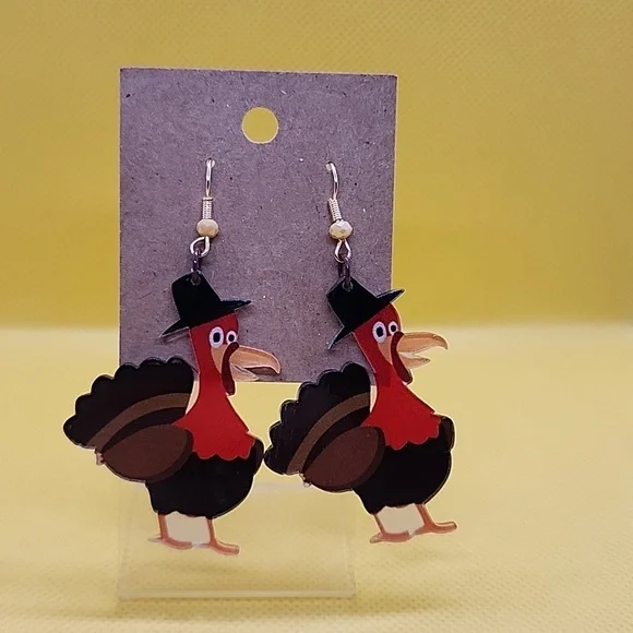 Turkey Earrings 1 - Picture 1 of 1